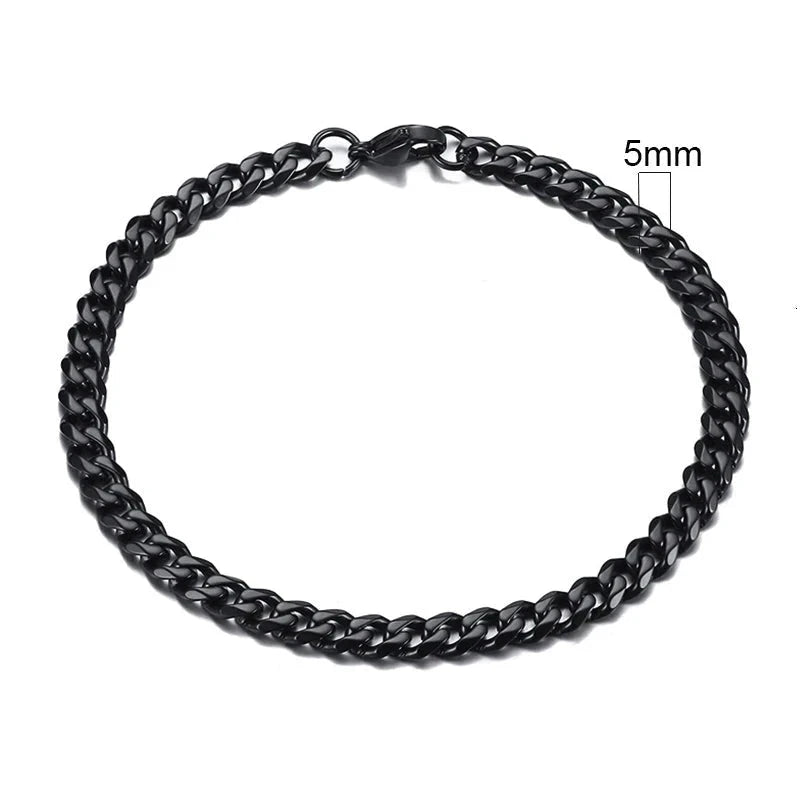 CurbX – Men’s Classic Stainless Steel Bracelet CurbX – Men’s Classic Stainless Steel Bracelet Blue Wolf Store