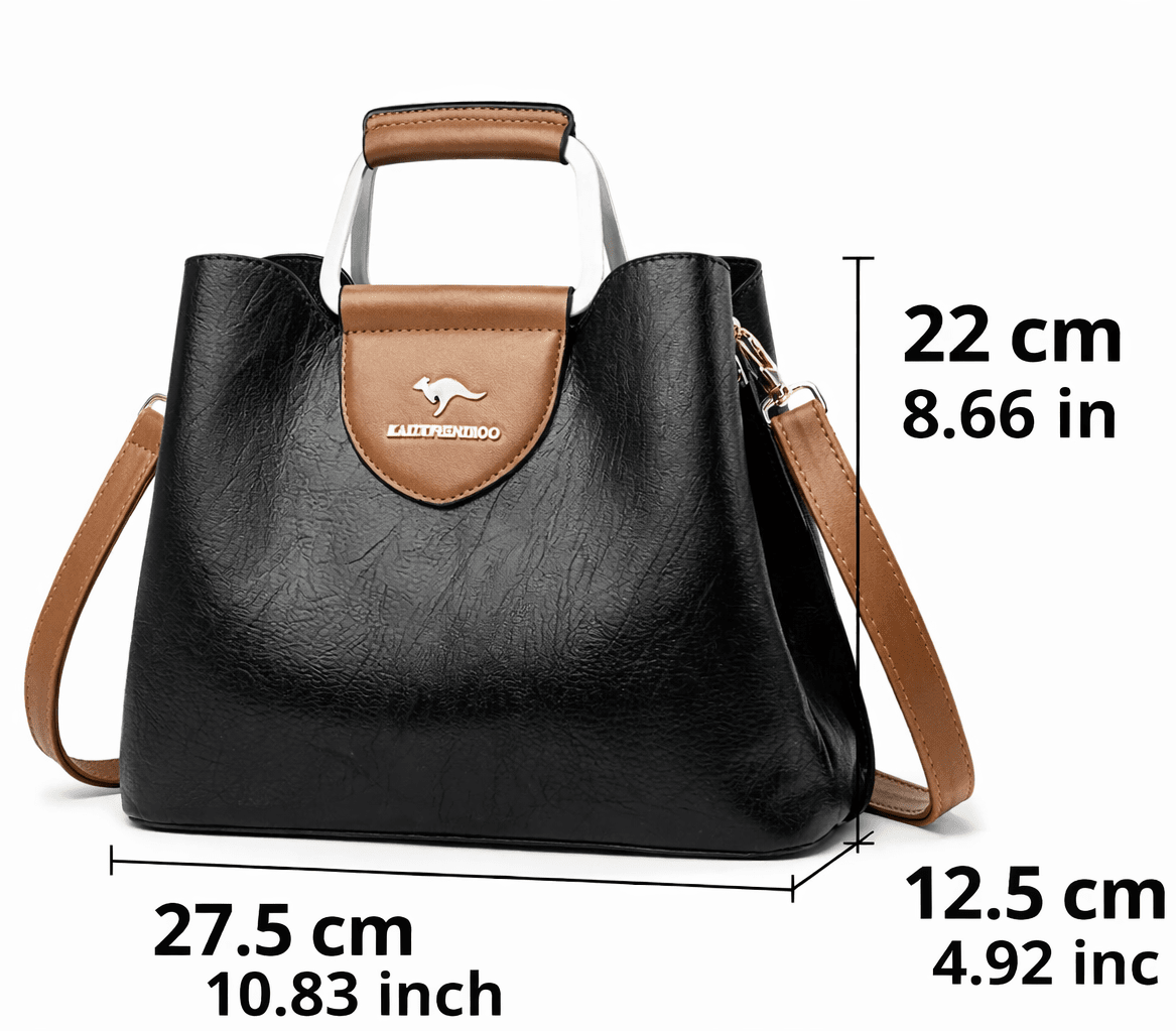 Elegance Leather Bag Elegance Leather Bag Blue Wolf Store