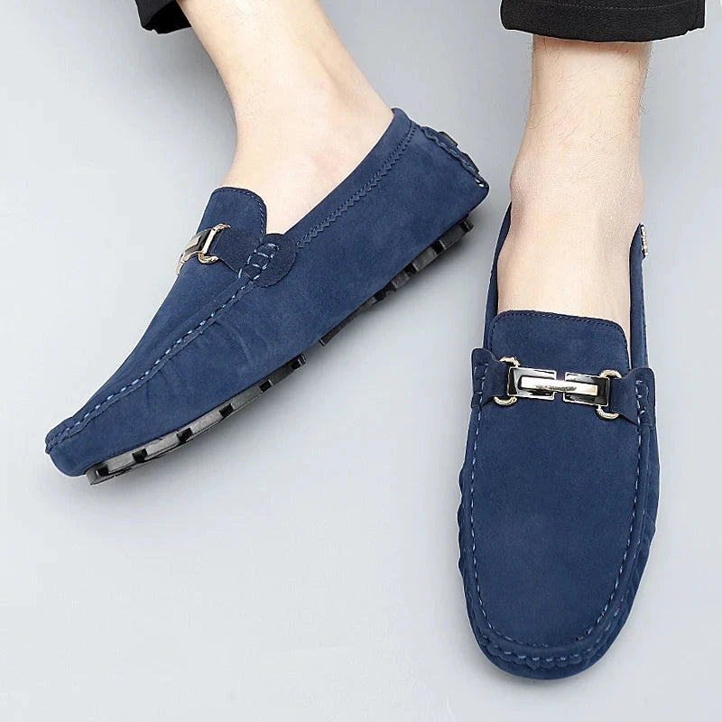 Elegant Moccasin Shoes Veneto Elegant Moccasin Shoes Veneto Blue Wolf Store