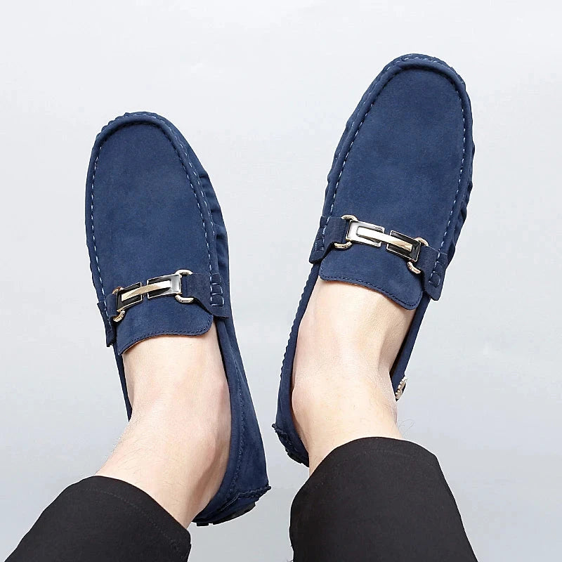 Elegant Moccasin Shoes Veneto Elegant Moccasin Shoes Veneto Blue Wolf Store