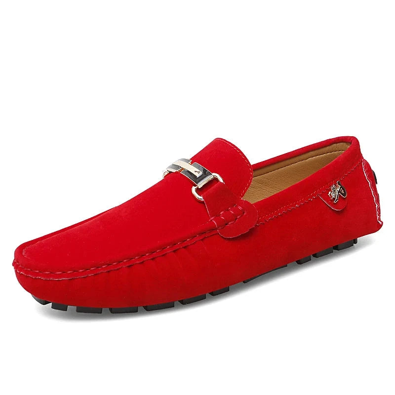 Elegant Moccasin Shoes Veneto Elegant Moccasin Shoes Veneto Blue Wolf Store Red 41 EU / 8.5 US / 7.5 UK-AU