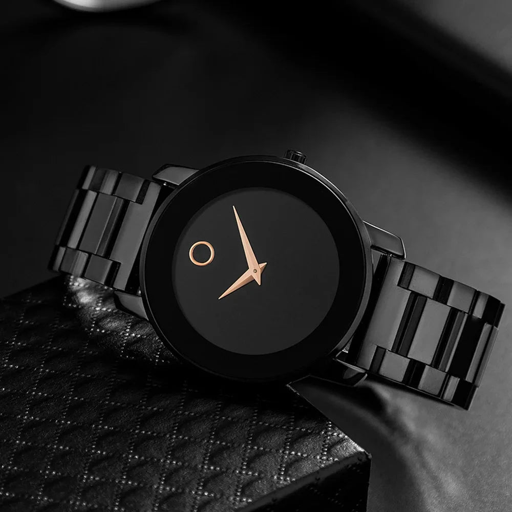 Elegant Watch – Aurelian Elite Elegant Men’s Watch - Aurelian Elite Blue Wolf Store Black