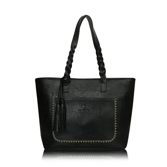 Elegant Women's Leather Bag Amélie Elegant Women's Leather Bag Amélie Blue Wolf Store