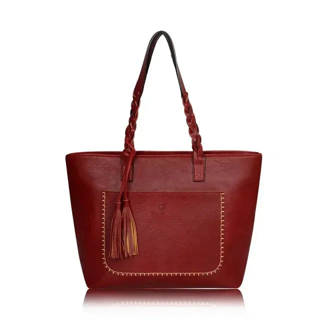 Elegant Women's Leather Bag Amélie Elegant Women's Leather Bag Amélie Blue Wolf Store