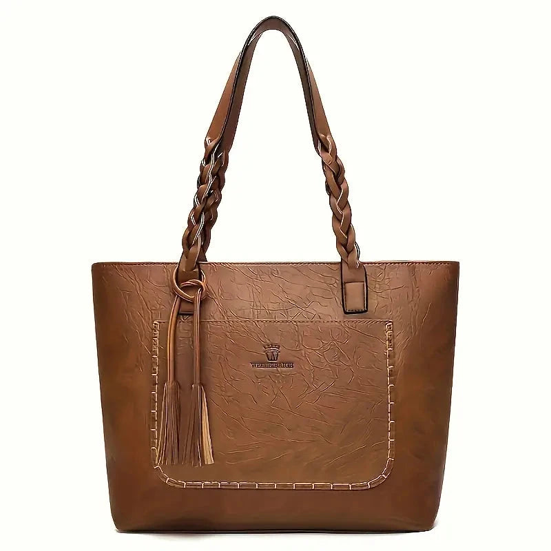 Elegant Women's Leather Bag Amélie Elegant Women's Leather Bag Amélie Blue Wolf Store Light Brown
