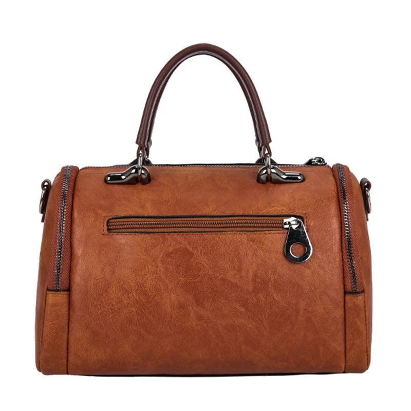 Elegant Women's Leather Shoulder Bag Alice Elegant Women's Leather Shoulder Bag Alice Blue Wolf Store
