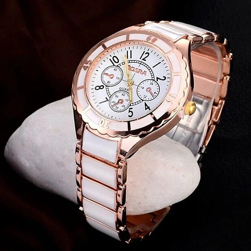 Elegant Women's Watch – Rose Aveline Elegant Women's Watch – Rose Aveline Blue Wolf Store