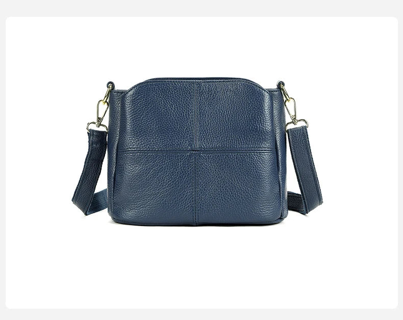 Eloise Royale Women's Leather Bag Blue Wolf Store