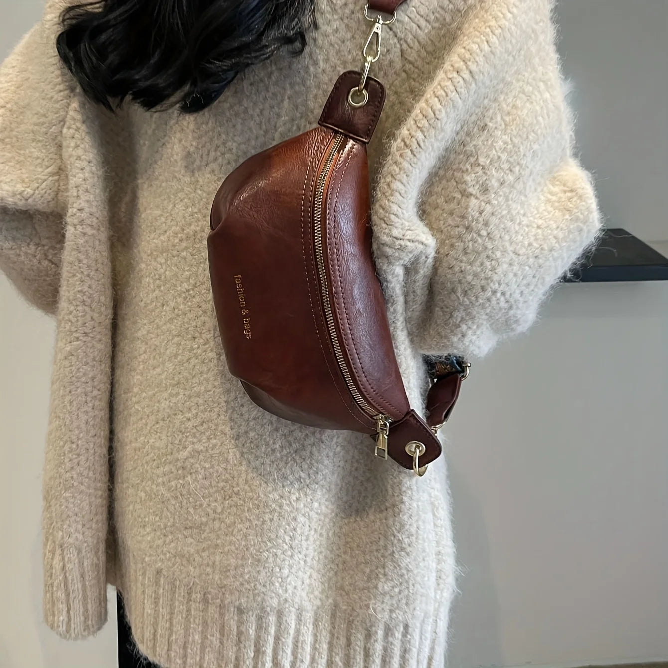 Estelle Retro Leather Crossbody Vintage Bag Estelle Retro Leather Crossbody Vintage Bag Blue Wolf Store