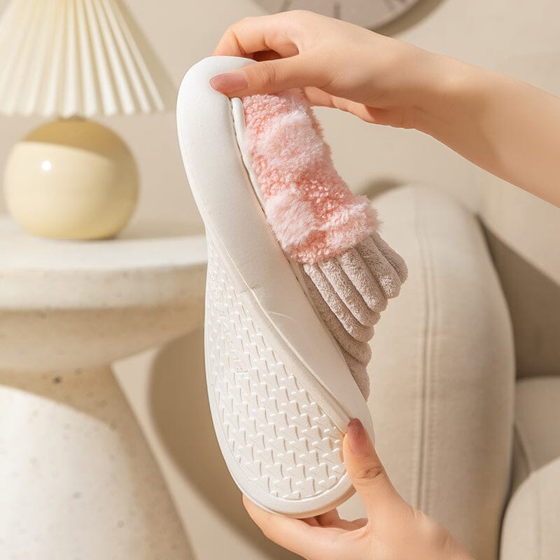 Fashion Plaid Slipper Flip Flop for Women and Men Fashion Plaid Slipper Flip Flop for Women and Men Blue Wolf Store