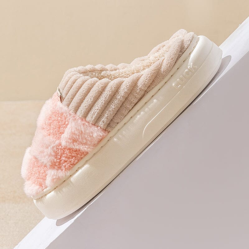 Fashion Plaid Slipper Flip Flop for Women and Men Fashion Plaid Slipper Flip Flop for Women and Men Blue Wolf Store