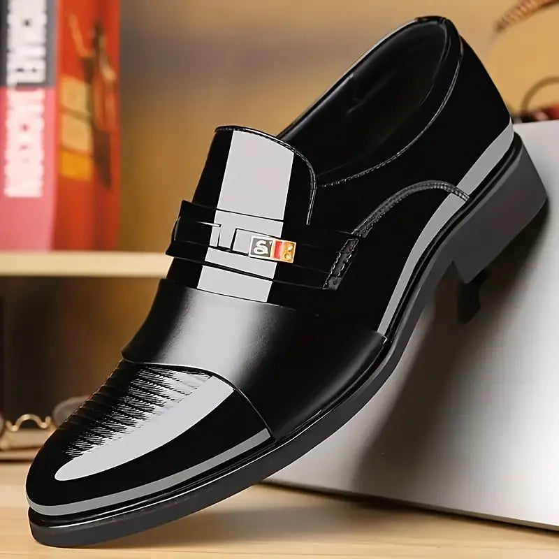 Forge Casual Leather Men's Shoes Forge Casual Leather Men's Shoes Blue Wolf Store Black US 6.5 / UK/AU 5.5 / EU 38
