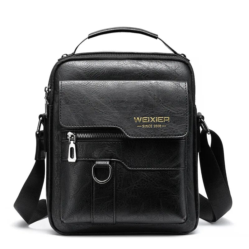 Forgeweix Men's Leather Crossbody Bag Forgeweix Men's Leather Crossbody Bag Blue Wolf Store