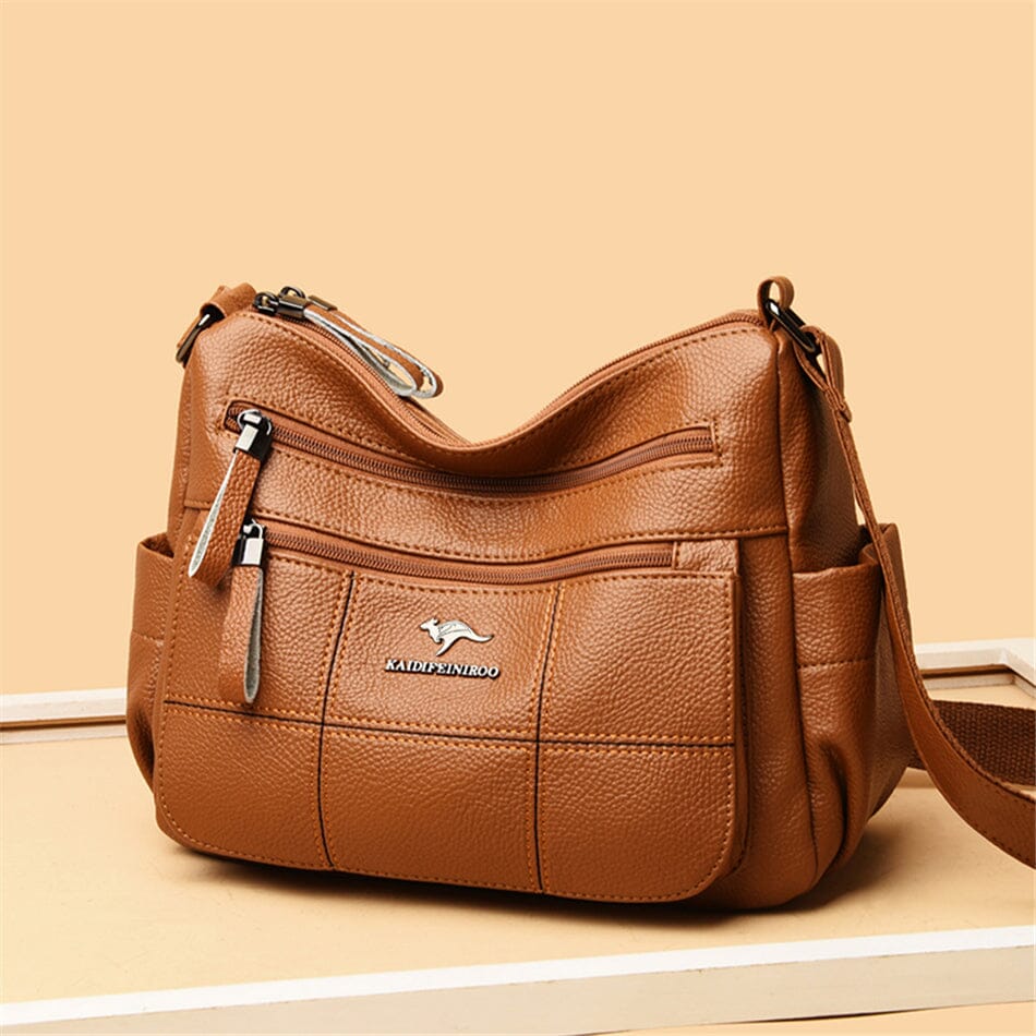 Genuine Brand Leather Sac Luxury Handbags Purse Women Bags Designer Shoulder Crossbody Messenger Bags Female 2021 Waterproof Bag Blue Wolf Store