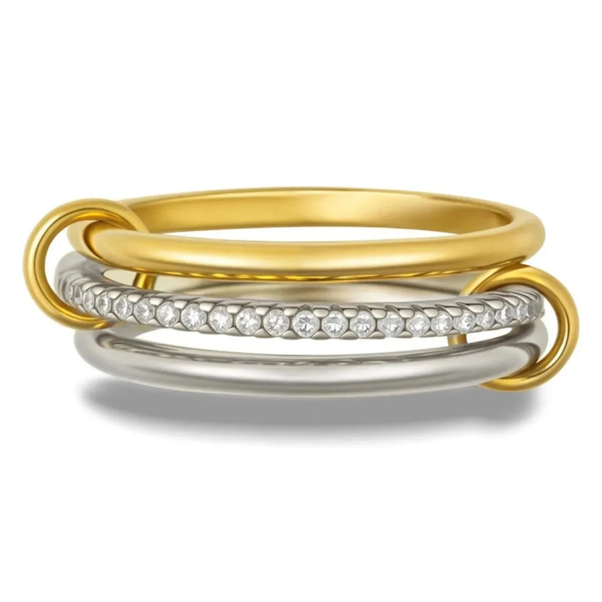 Golden Aura – Hypoallergenic Women’s Ring with Zirconia Golden Aura – Hypoallergenic Women’s Ring with Zirconia Blue Wolf Store