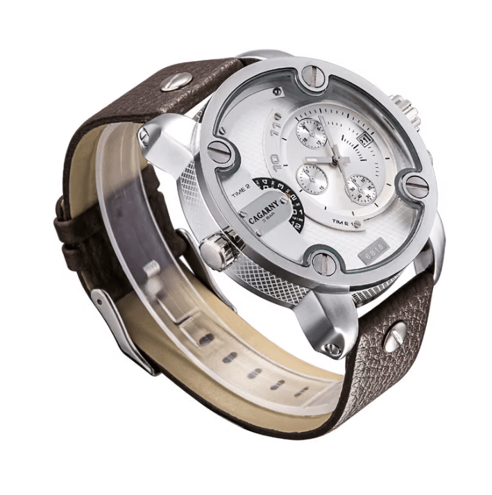 Heritage Leather Men's Watch Heritage Leather Men's Watch Blue Wolf Store