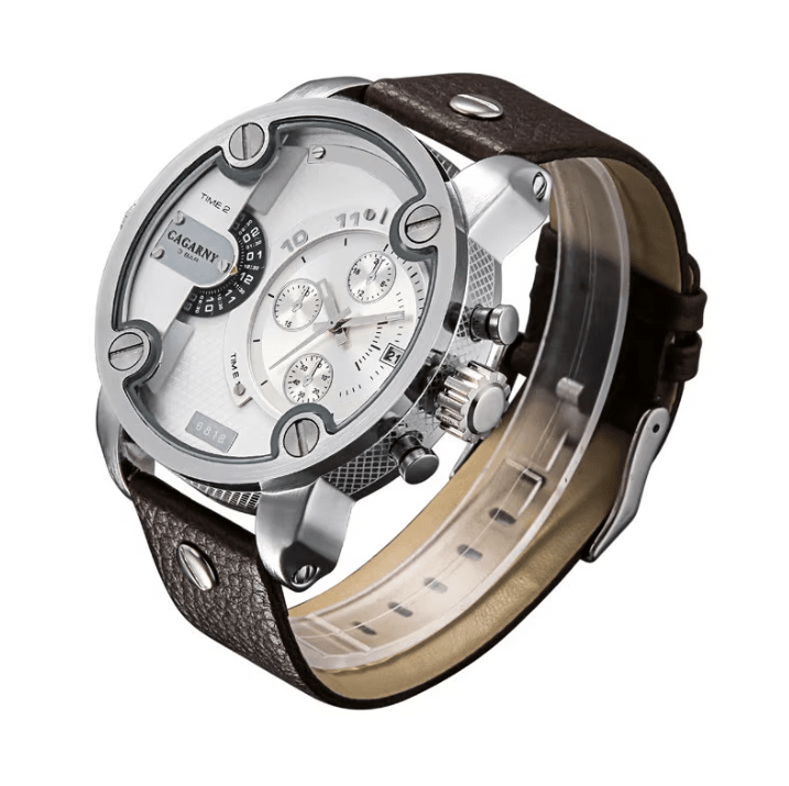 Heritage Leather Men's Watch Heritage Leather Men's Watch Blue Wolf Store White