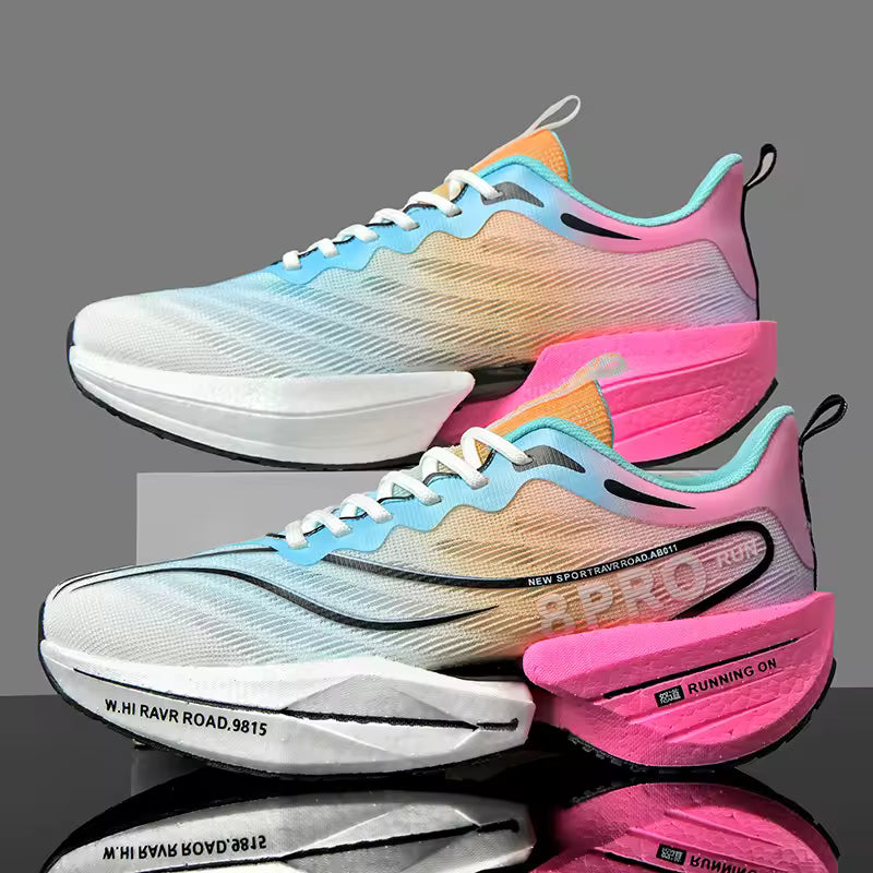 Impulse Velocity Men's Sports Sneakers with Carbon Plate Impulse Velocity Men's Sports Sneakers with Carbon Plate Blue Wolf Store