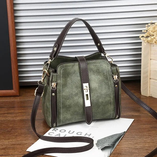 Jasmine Leather Women's Bag Jasmine Leather Women's Bag Blue Wolf Store Armygreen