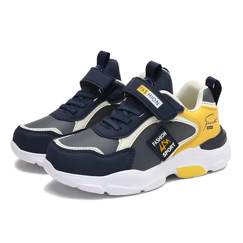 JumpStart – Children's Sports Sneakers JumpStart – Children's Sports Sneakers Blue Wolf Store Yellow Kids: US 11 / UK-AU 10.5 / EU 28