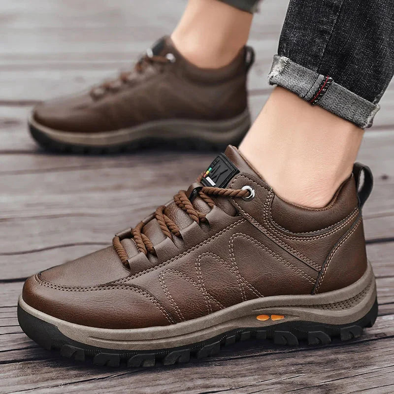 Kingsley Leather Men's Shoes Kingsley Leather Men's Shoes Blue Wolf Store EU40/US7.5/UK6.5 Dark Brown