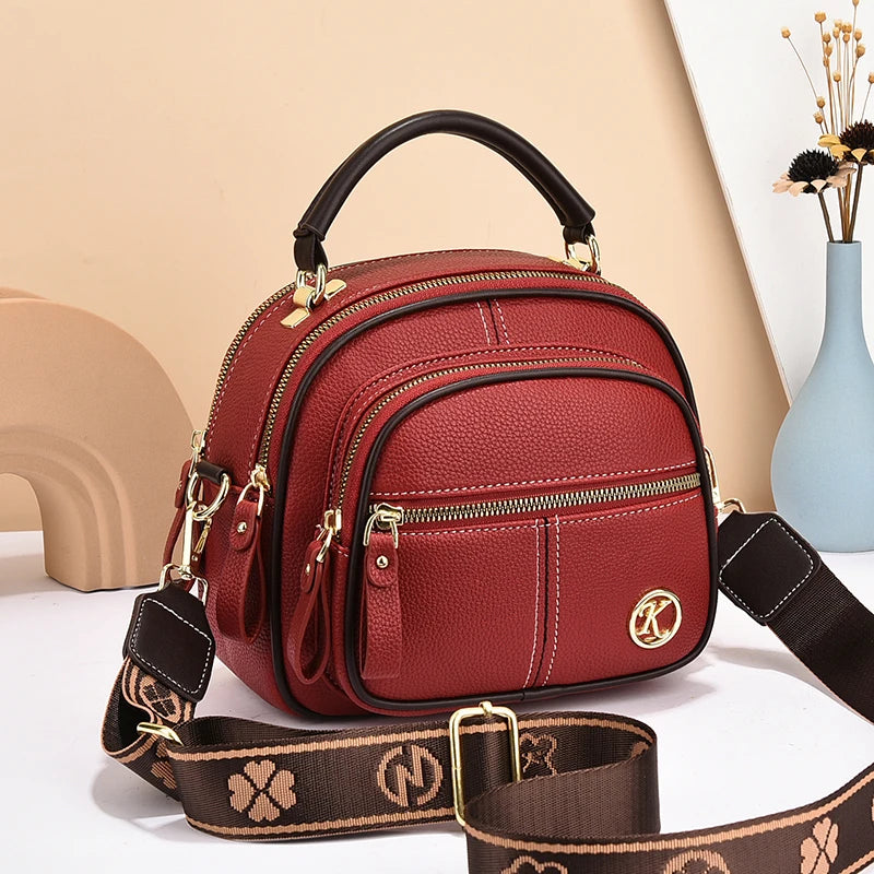 Lana Leather Women's Bag Lana Leather Women's Bag Blue Wolf Store Red