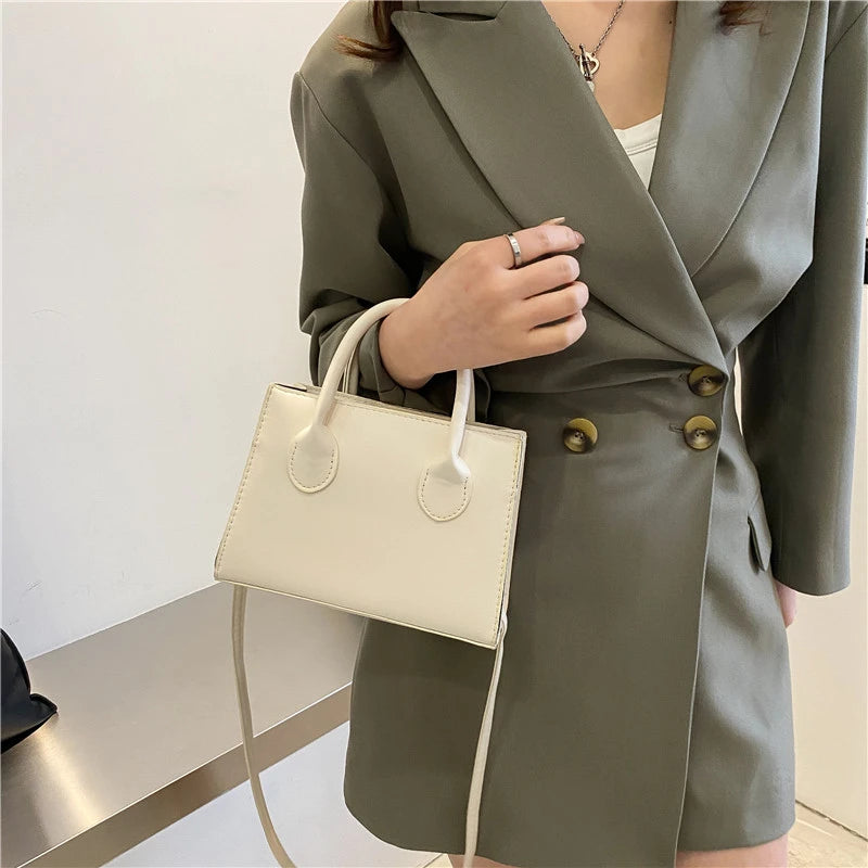 Laurel Minimalist Leather Bag Laurel Minimalist Leather Bag Blue Wolf Store