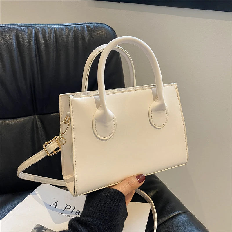 Laurel Minimalist Leather Bag Laurel Minimalist Leather Bag Blue Wolf Store White
