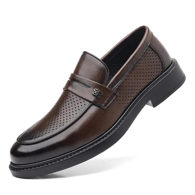 Laurent Savile – Elegant Leather Loafers Laurent Savile – Elegant Leather Loafers Blue Wolf Store
