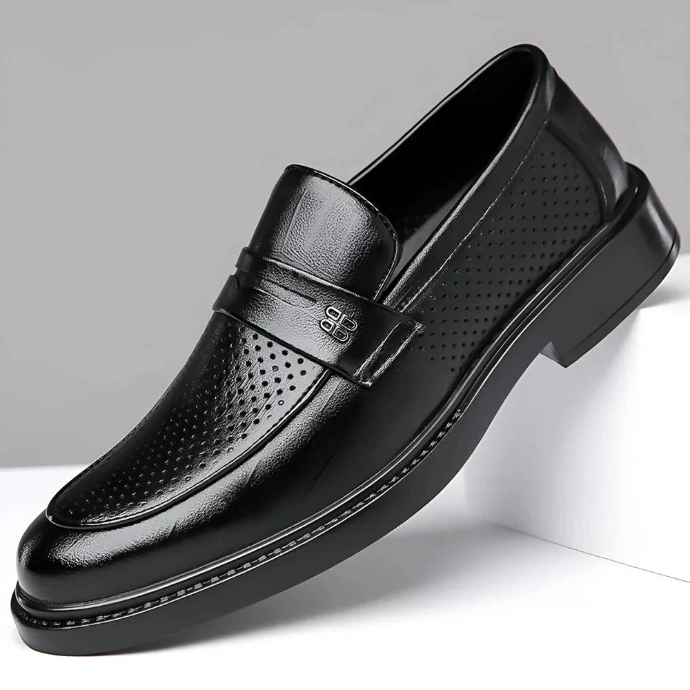Laurent Savile – Elegant Leather Loafers Laurent Savile – Elegant Leather Loafers Blue Wolf Store