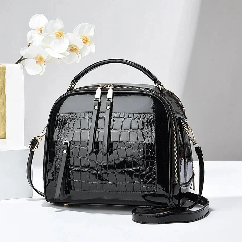 Leather Crossbody Bag Firenze Leather Crossbody Bag Firenze Blue Wolf Store Black