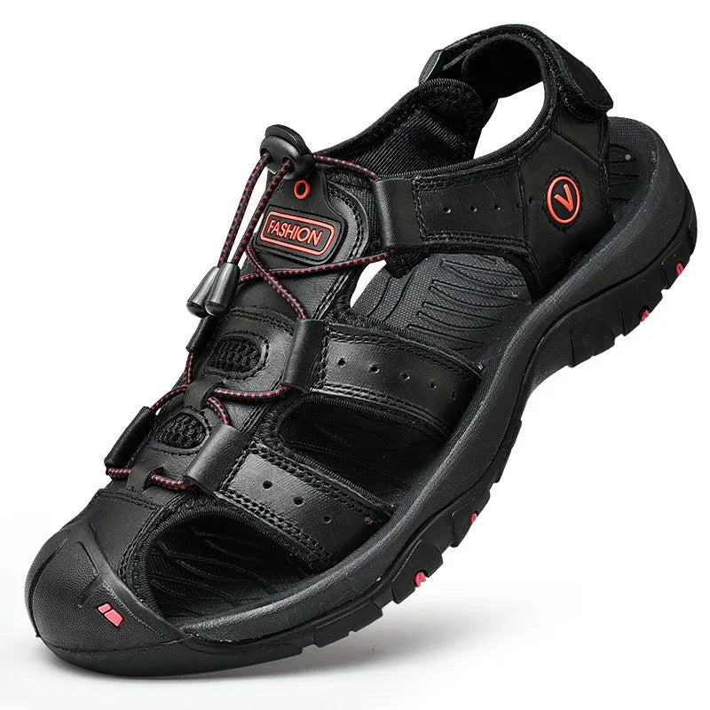 Legacy Men's Leather Sandals Legacy Men's Leather Sandals Blue Wolf Store