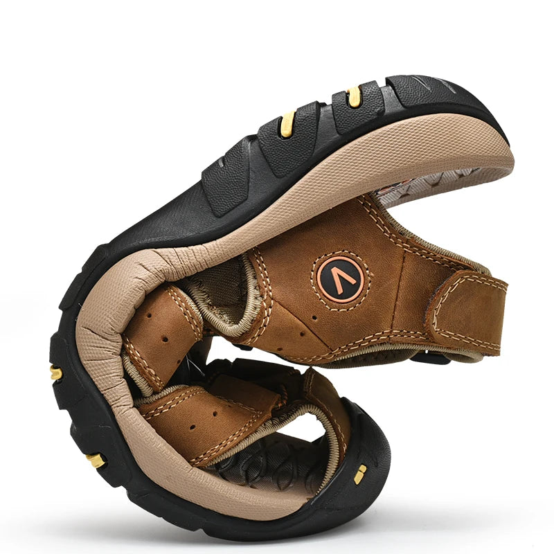 Legacy Men's Leather Sandals Legacy Men's Leather Sandals Blue Wolf Store