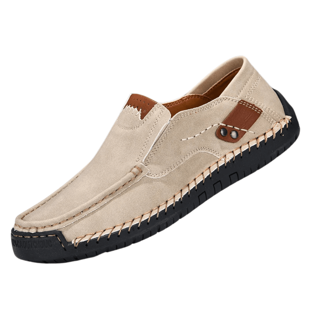 Leonard Men's Leather Shoe Leonard Men's Leather Shoe Blue Wolf Store