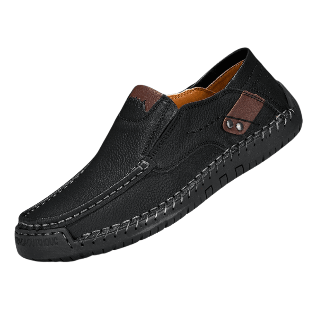 Leonard Men's Leather Shoe Leonard Men's Leather Shoe Blue Wolf Store