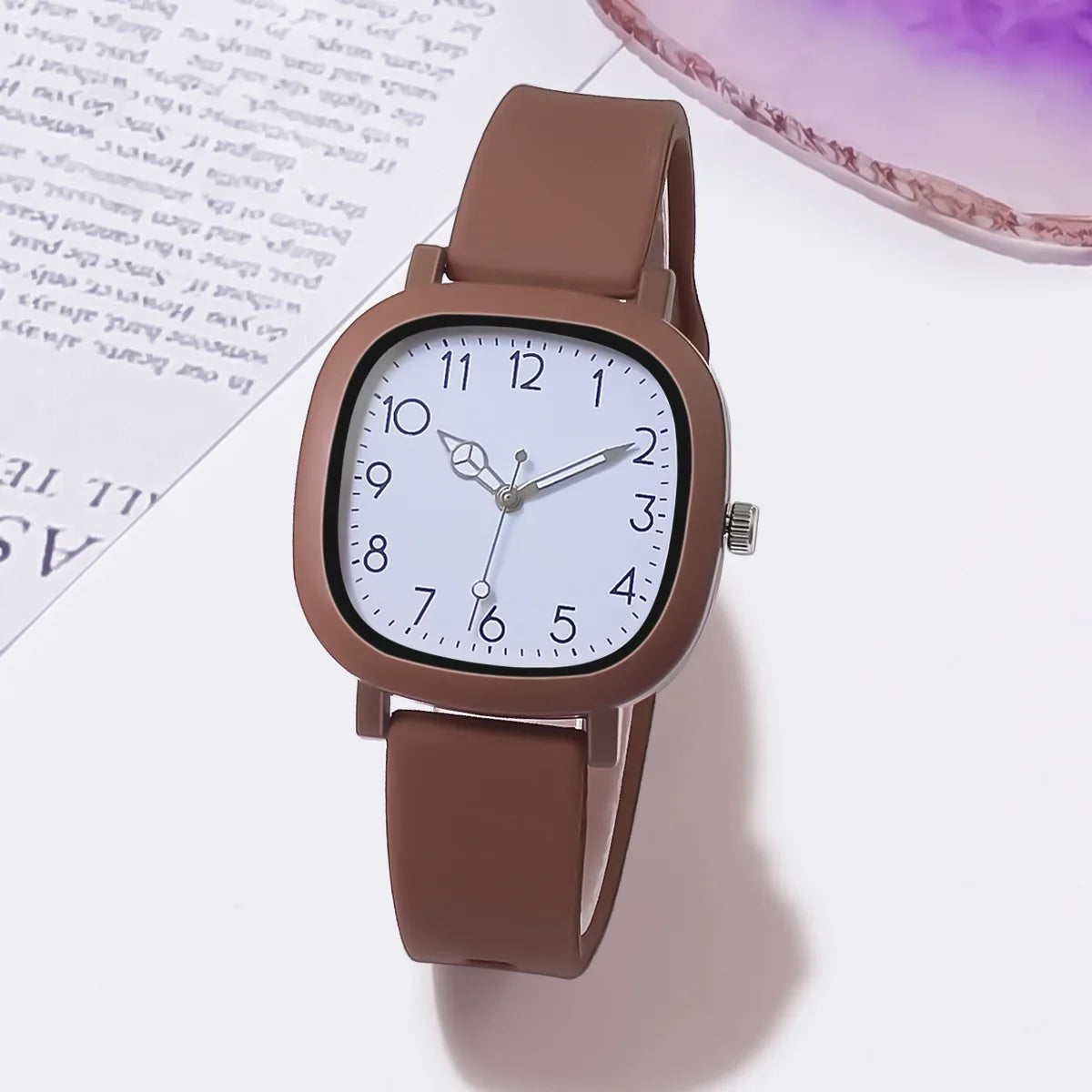 Lizzie Women's Quartz Watch Lizzie Women's Quartz Watch Blue Wolf Store Brown