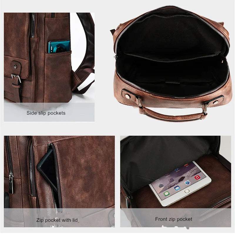 London Leather Backpack London Leather Backpack Blue Wolf Store