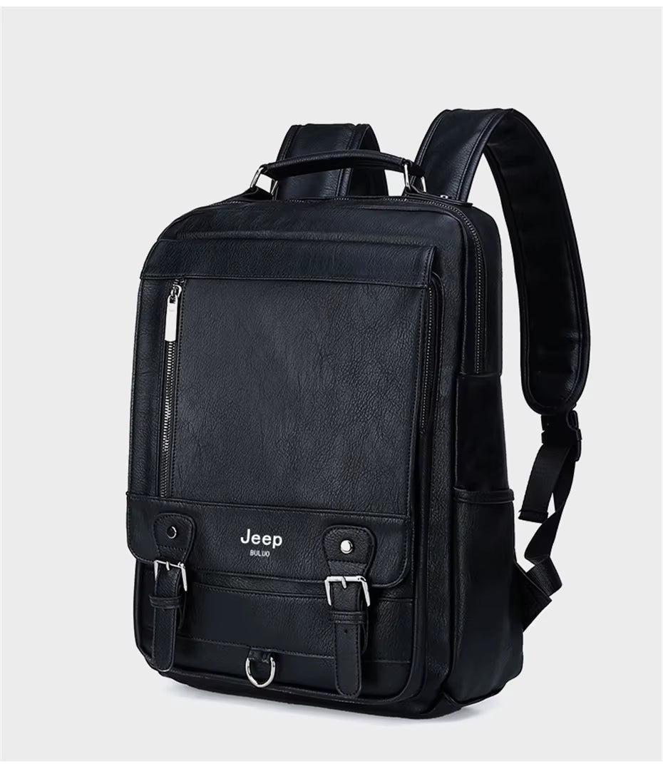 blue seven brand leather backpack London Leather Backpack – Blue Wolf Store
