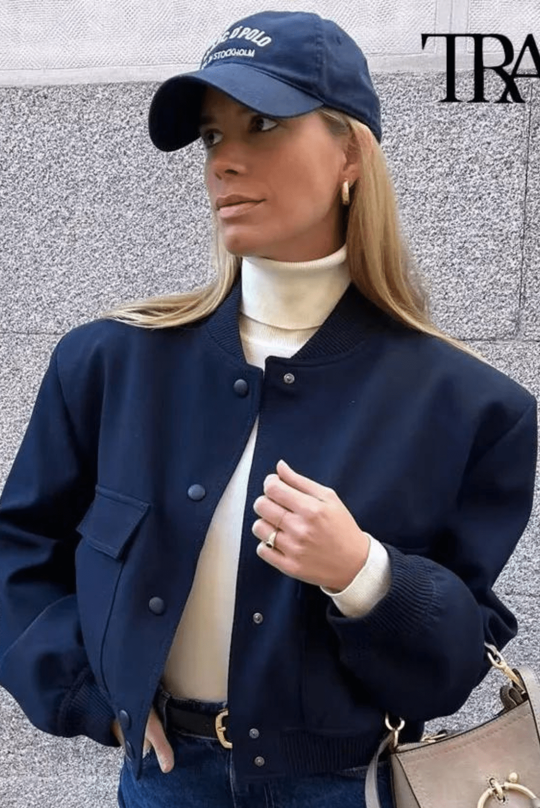 Louise Women's Bomber Jacket Louise Women's Bomber Jacket Blue Wolf Store