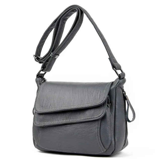 Luma Women's Leather Bag Luma Women's Leather Bag Blue Wolf Store Gray