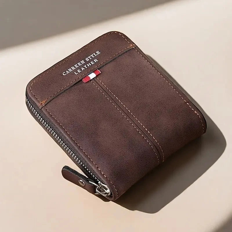 Luxury Leather Wallet Monarch (Free Gift) Luxury Leather Wallet Monarch Blue Wolf Store