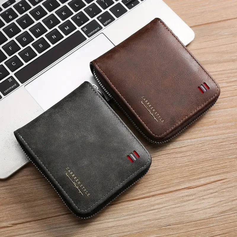 Luxury Leather Wallet Regal Blue Wolf Store