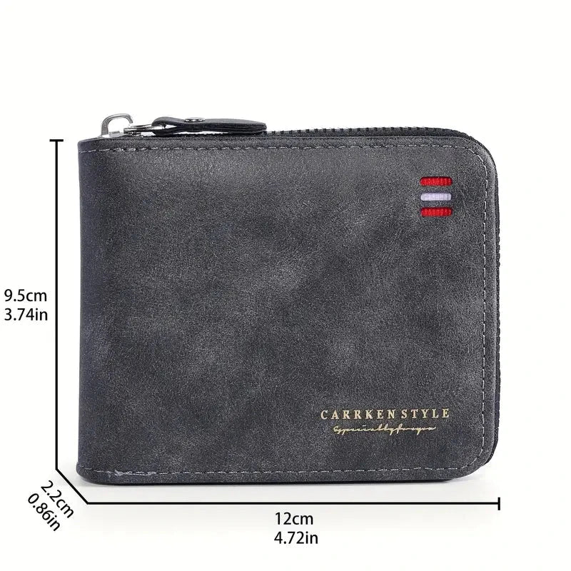Luxury Leather Wallet Regal Blue Wolf Store