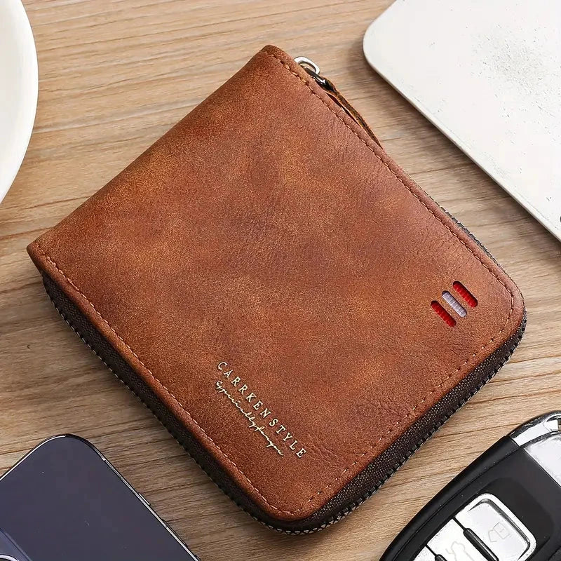 Luxury Leather Wallet Regal Blue Wolf Store