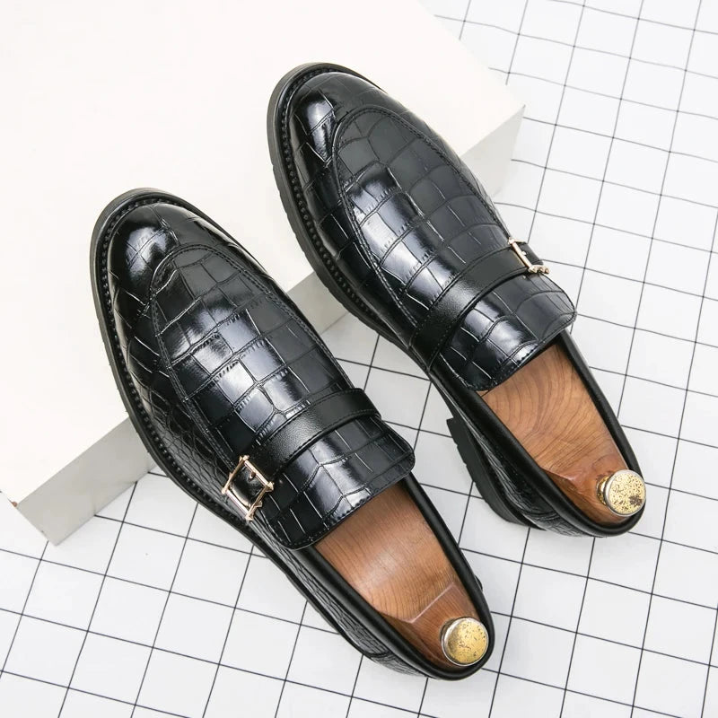 Luxury Men's Leather Shoes Cassian Luxury Men's Leather Shoes Cassian Blue Wolf Store