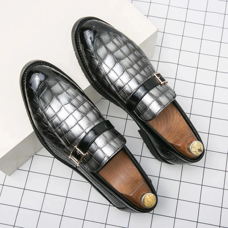 Luxury Men's Leather Shoes Cassian Luxury Men's Leather Shoes Cassian Blue Wolf Store