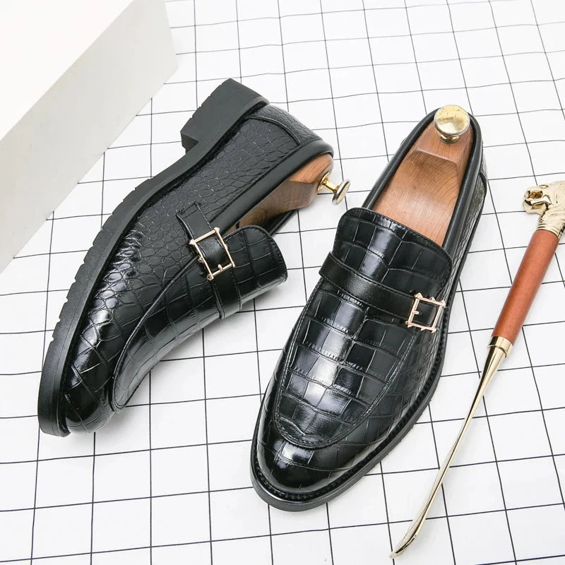 Luxury Men's Leather Shoes Cassian Luxury Men's Leather Shoes Cassian Blue Wolf Store