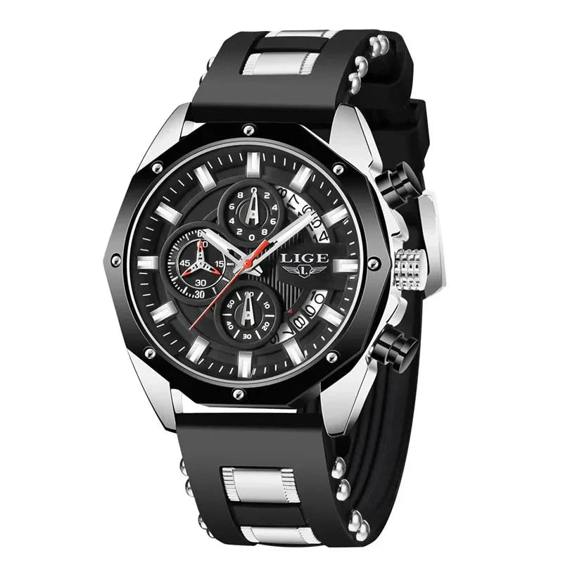 Luxury Men's Watch Vortex Chrono Luxury Men's Watch Vortex Chrono Blue Wolf Store