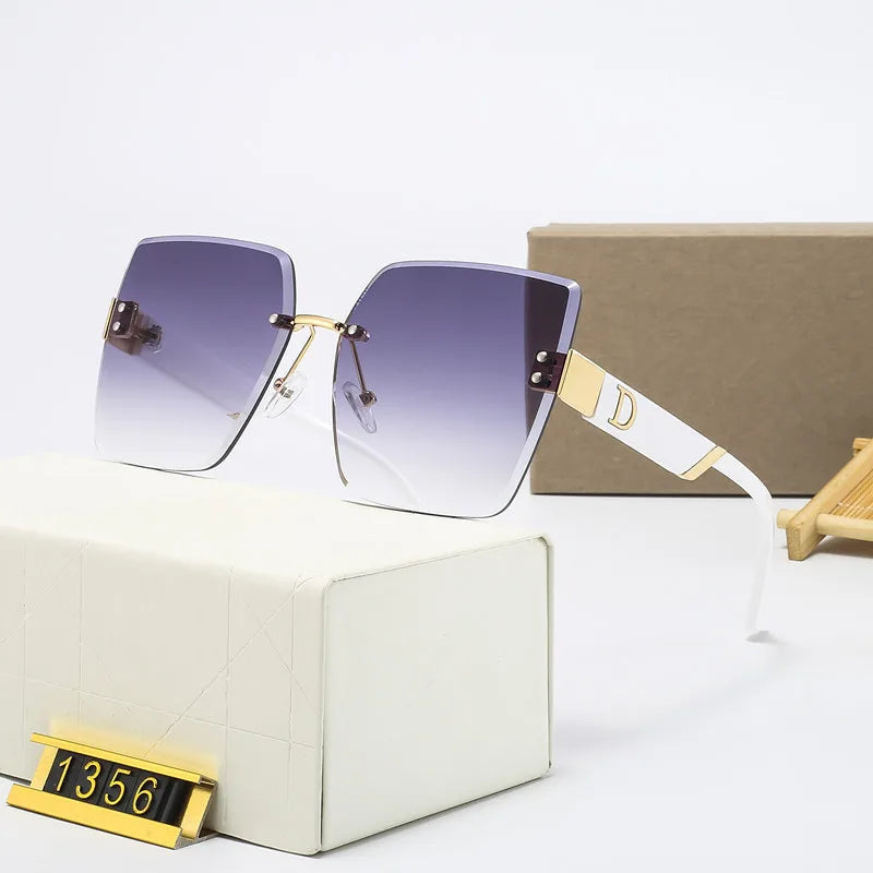 Luxury Women's Sunglasses Dyana Luxury Women's Sunglasses Dyana Blue Wolf Store White Gray