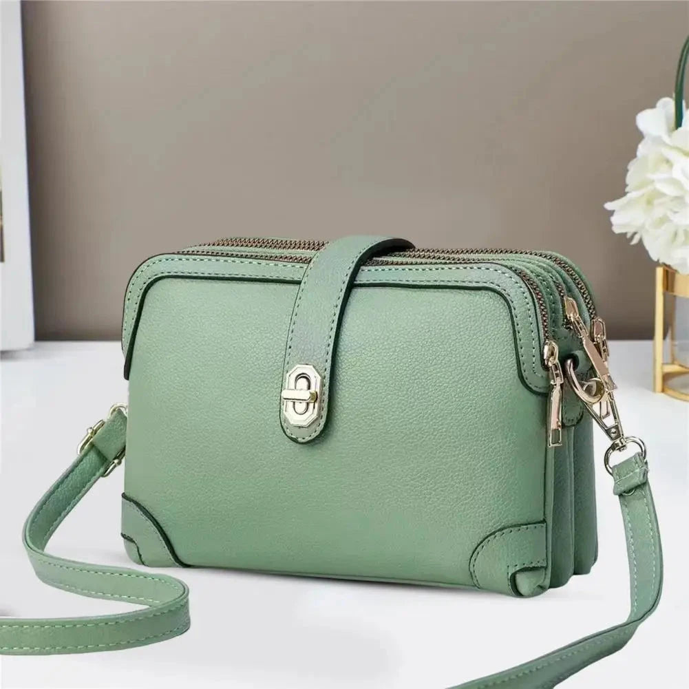 Madeleine Women's Leather Shoulder Bag Madeleine Women's Leather Shoulder Bag Blue Wolf Store Green